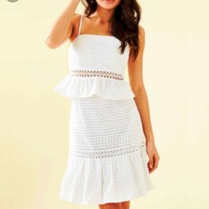 *RARE* Jan Set, Resort White Eyelet, 2pc, Lily Pulitzer, NWT
